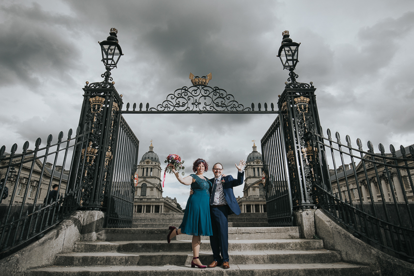 Trafalgar Tavern Greenwich wedding photographer